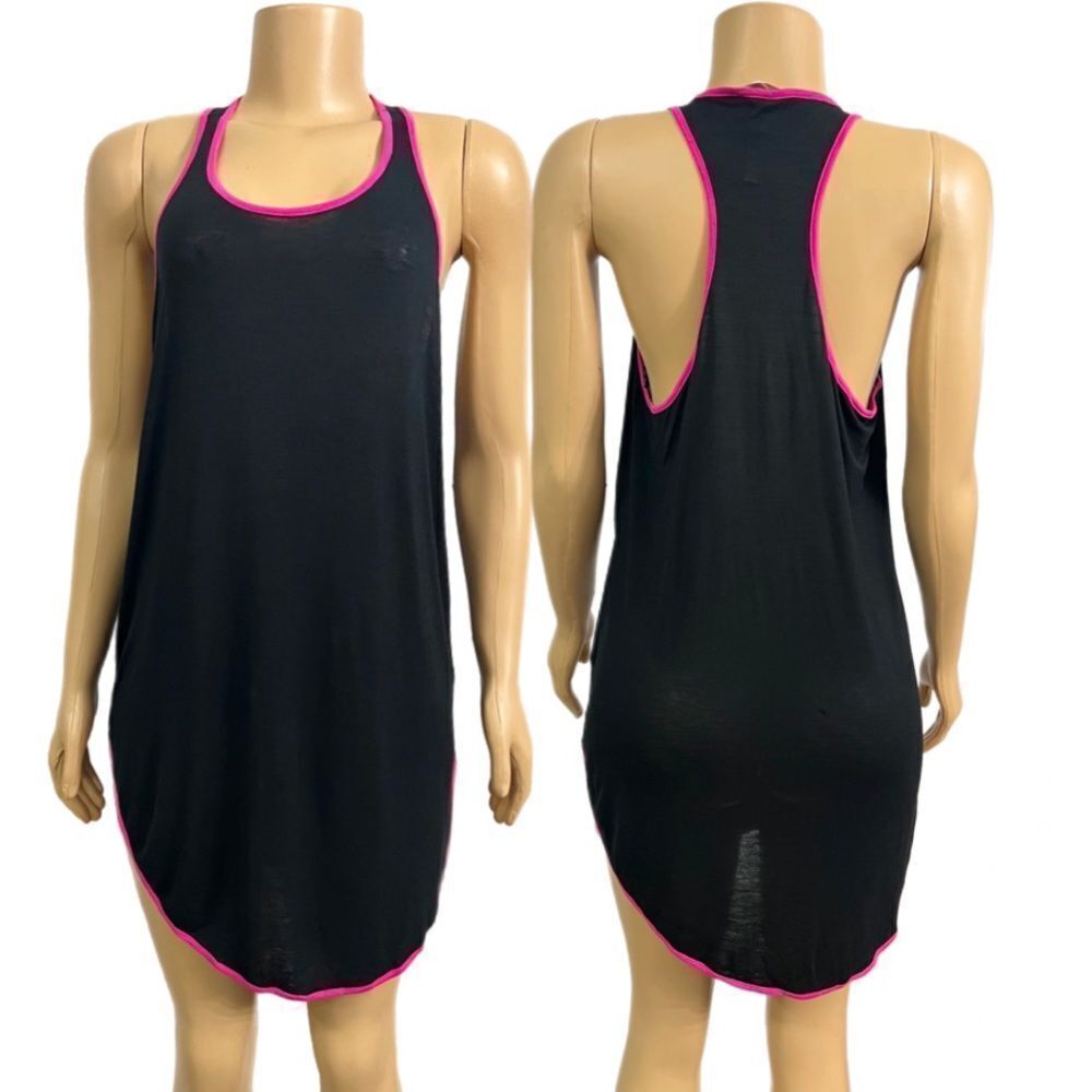 Victoria’s Secret Supersoft Lightweight Sleep dress pajama Racerback black Xs